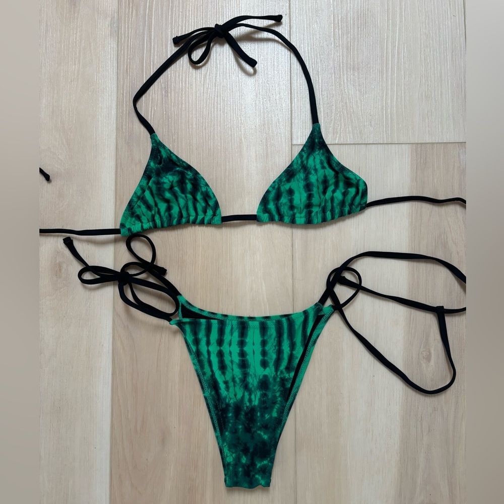 Tropic of C Praia bikini in green mystic